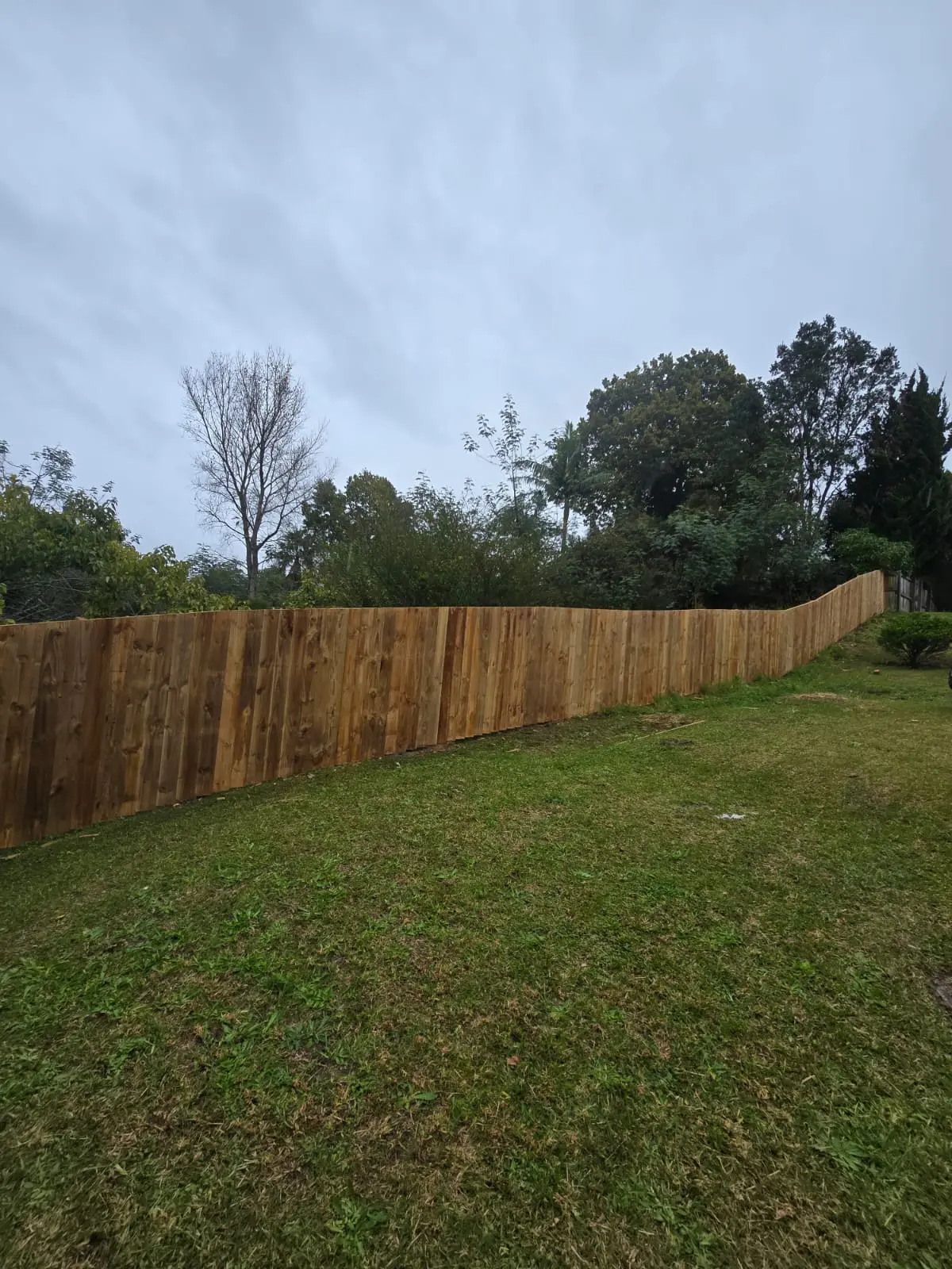 Well-maintained garden with decorative lighting